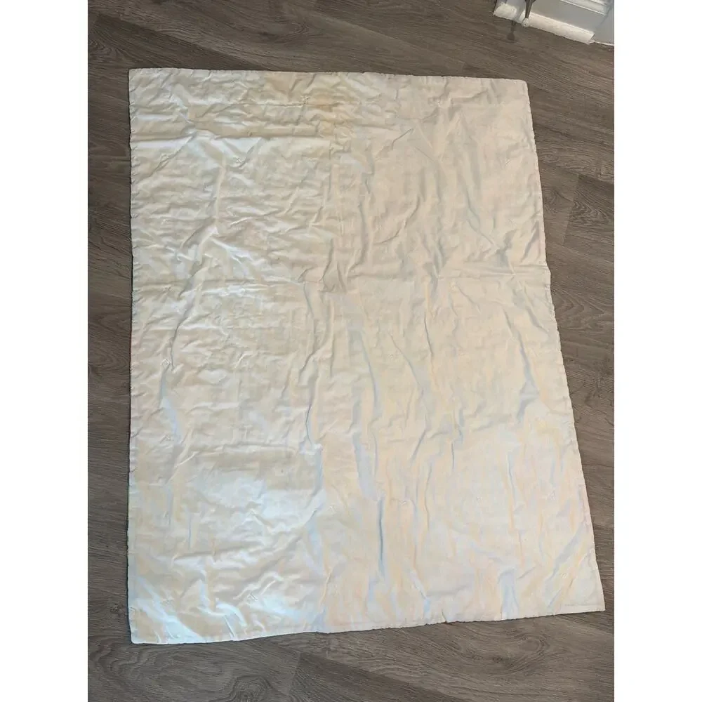 Small vintage patchwork quilt handmade